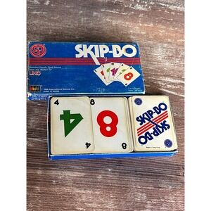 Skip Bo Card‎ Game 1986 International Games UNO Family Fun Ages 7 Adult